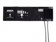 BRACCIALE PER SFIGMOMANOMETRO CON POLMONE A 2 TUBI. DIMENSIONI 49X15CM