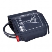 BRACCIALE IN NYLON CALIBRATO CON POLMONE A 2 TUBI.PEDIATRICO. COLORE BLU