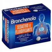 BRONCHENOLO SEDATIVO E FLUIDIFICANTE 20 pastiglie 7,5 mg